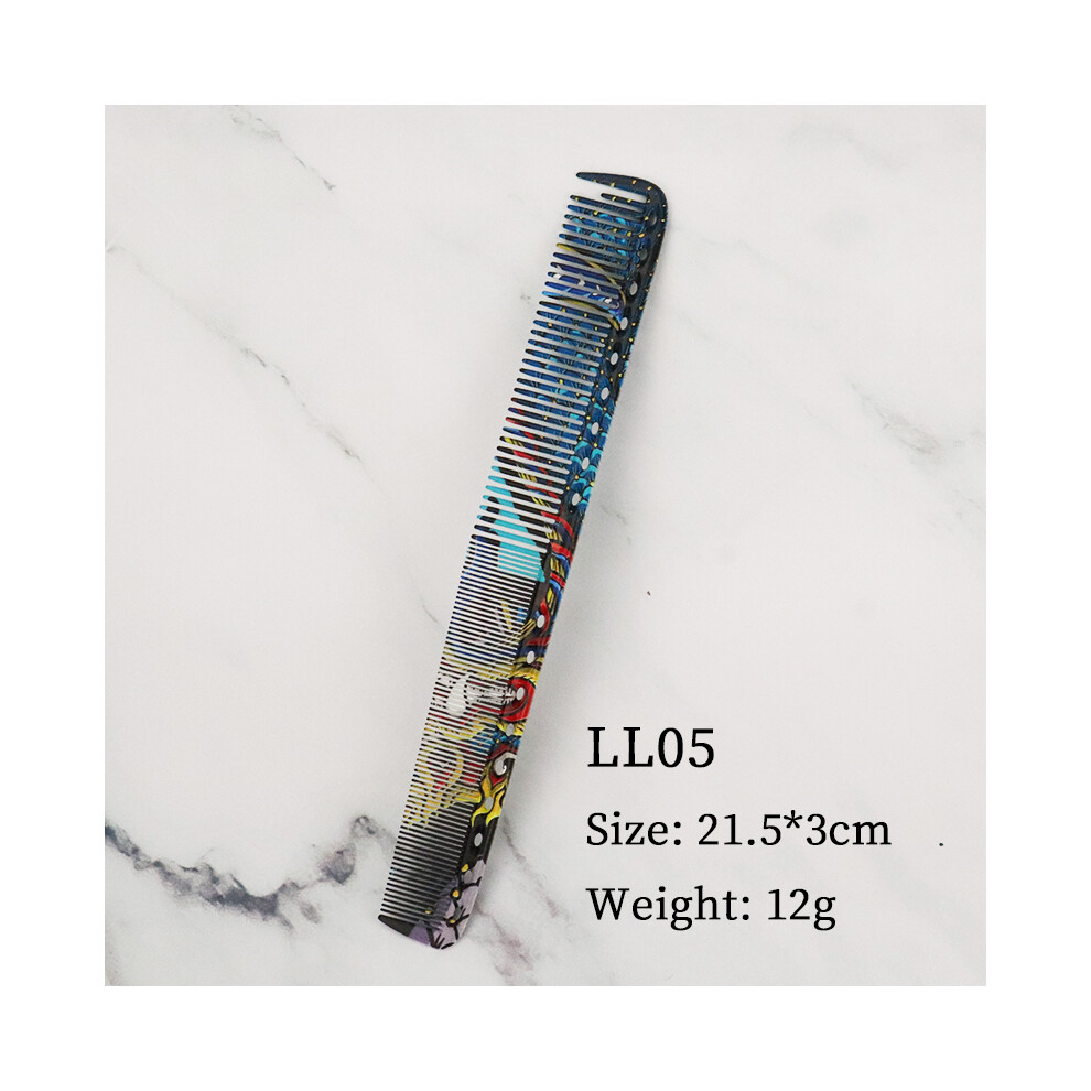 (LL05)32 Style Personality Barber Haircut Comb Pro Salon Hair Styling Flat Top Pointy Tail