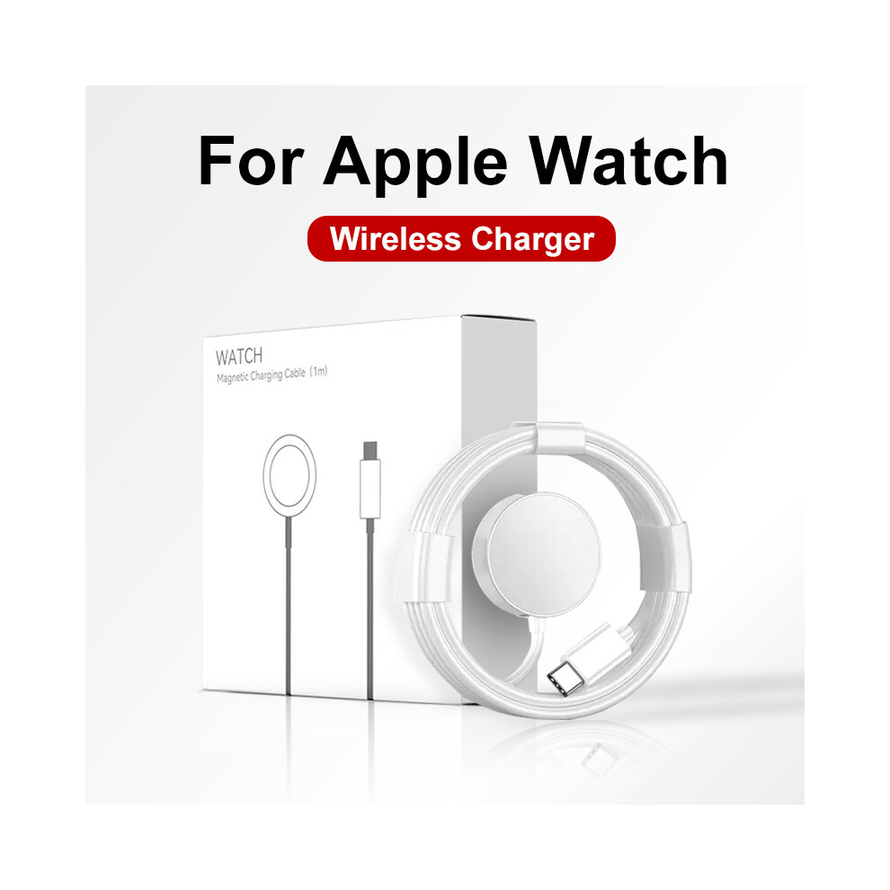 (Pd Fast Charger)Iwatch Series 8 7 Se 6 5 Portable Magnetic Wireless Charger Usb For Apple Watch 3 9319708979442