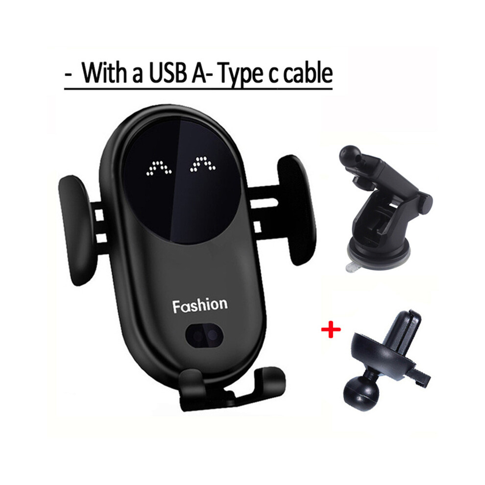(Standard And Sucker) Automatic 15W Wireless Car Charger For Iphone 13 12 11 Xr X 8 Samsung S20 S10 9319708979718