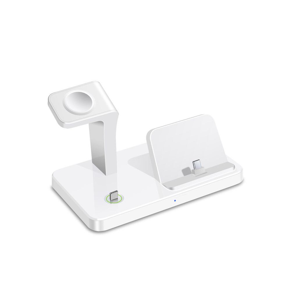 (White) 30W 3 In 1 Wireless Charging Stand For Samsung S23 S22 S21 S20 Ultra Note Galaxy Watch 5 4 Active White 9319708981032