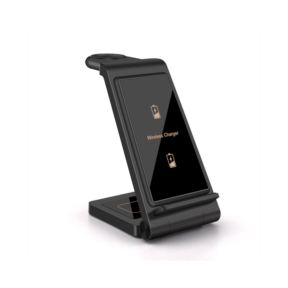 (3 In 1 ) 3 In 1 Wireless Charging Station For Samsung S23/S22/S21/S20/ Quick Charger For Galaxy Black 9319708985061