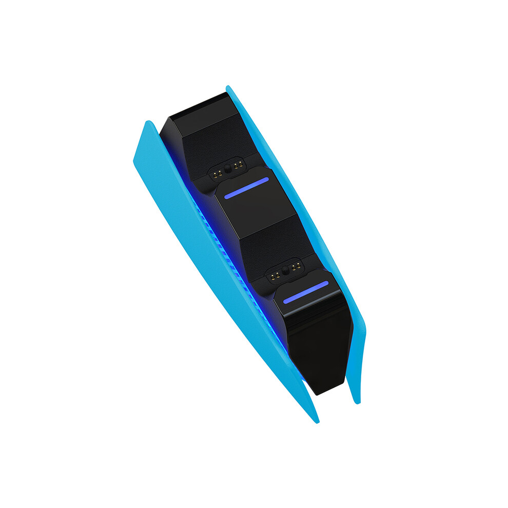 (Blue)Dual Charging Dock For Ps5 Type-C Dualsense Charging Station Playstation 5 Dualsense Blue 9319708984071
