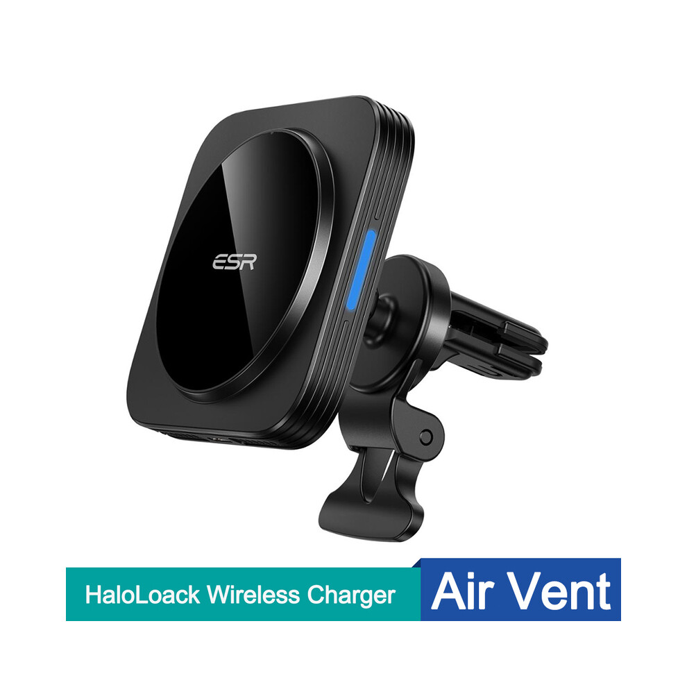 (Wireless Charging) The Esr Halolock Wireless Car Charger Is Compatible With The Magsafe Car Charger 9319708988413