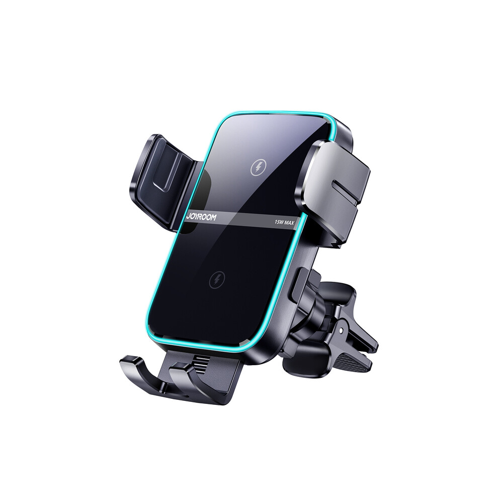 (Air Out) 15W Dual Coil Car Phone Holder Automatic Fast Wireless Charger Phone Holder Car Holder 9319708989205