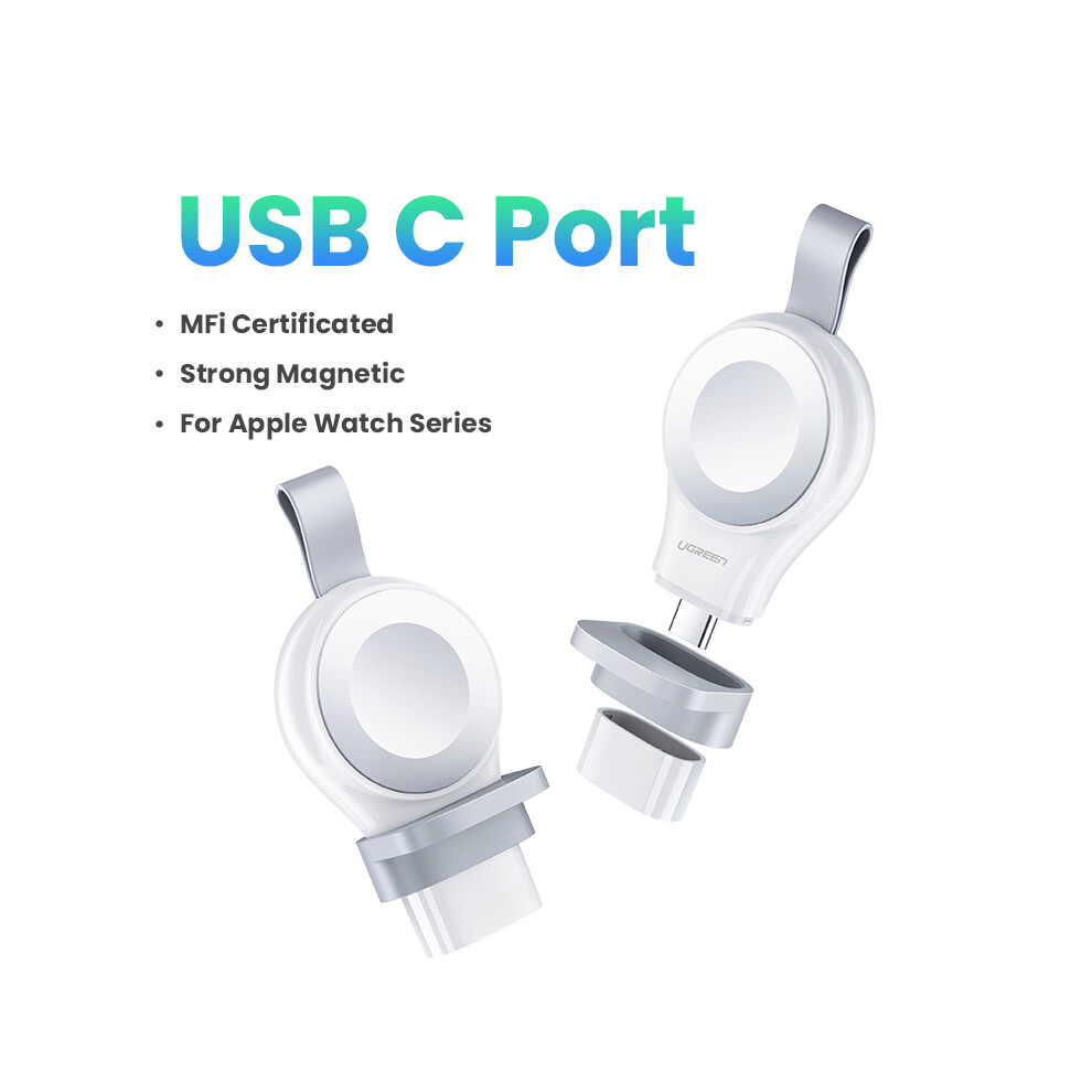 (For Apple Watch) Mfi For Apple Watch Wireless Charger Portable Usb Type C Magnetic Fast Charger Apple 9319708990997