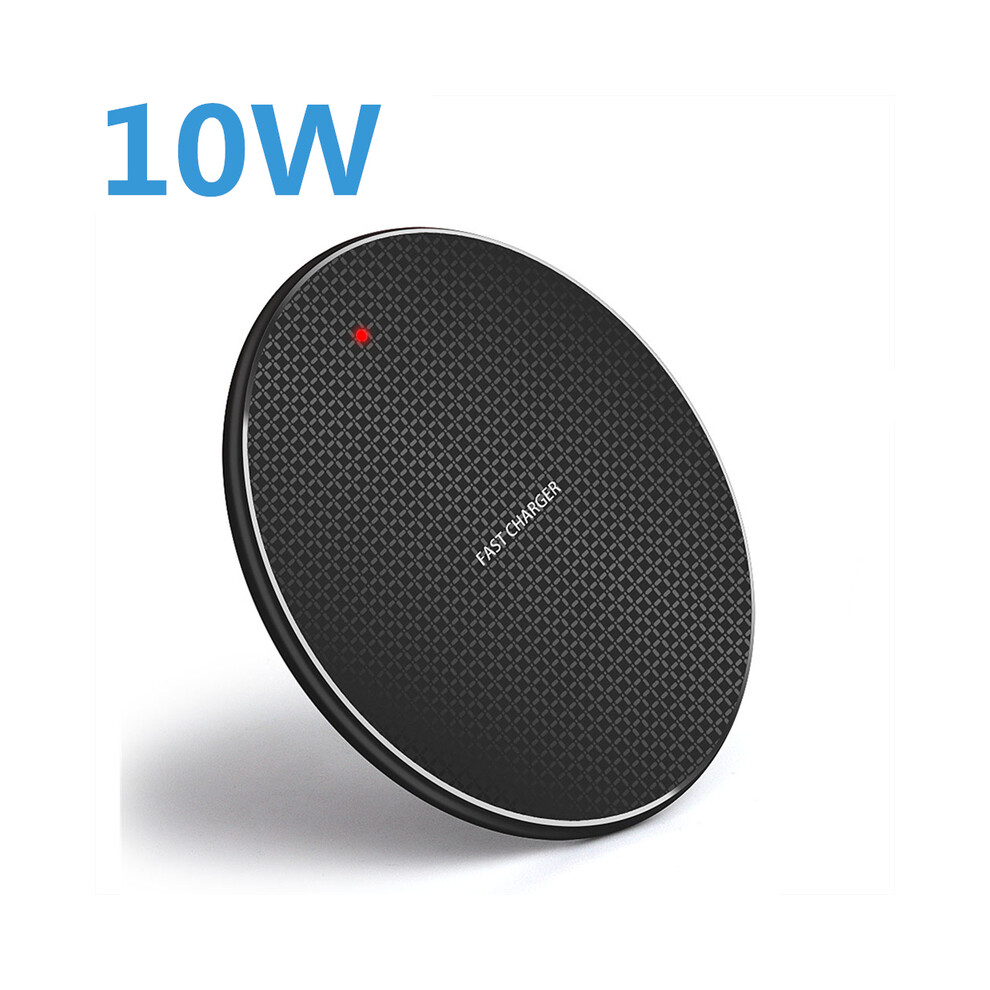 (10W black) Wireless fast charger iPhone 14 13 12 Pro Max 11 XS XR X 8 USB C 30W fast induction charging-image-OPC-PH7Y9FT-NEW