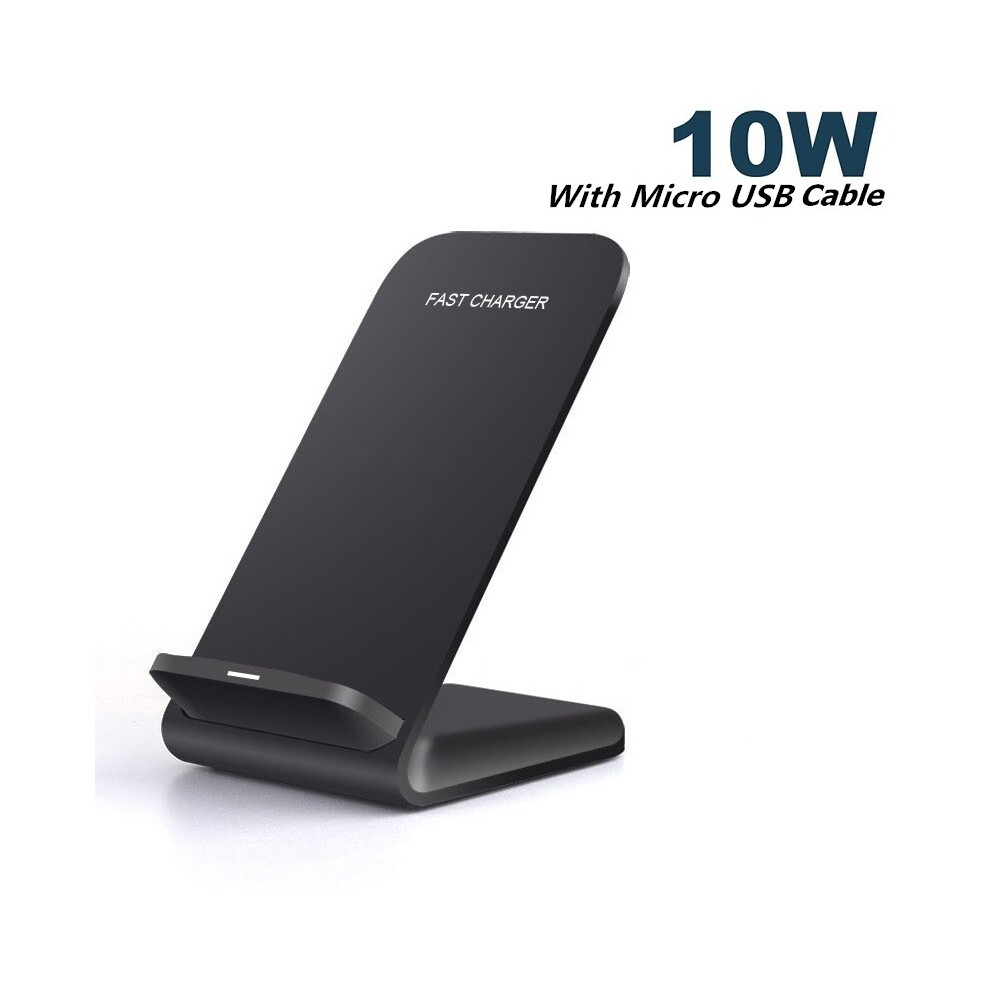 (10W Max) 30W Wireless Charging Stand For Iphone 14 13 12 11 Pro Max Xs Xr X 8 Samsung S21 S22 S23 Fast Black 9319708992465