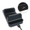 (Black) Dual USB Charging Dock for PS4 Controller Game Charging Dock for Sony PlayStation 4 Wireless 3