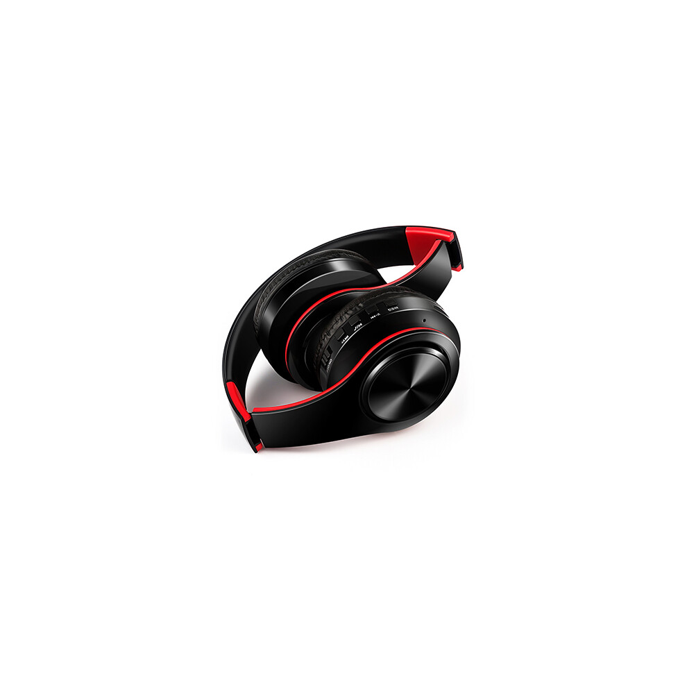 ( Black) Colors Wireless Bluetooth Headphones Stereo Headphones Music Headphones With Earbuds Red/Black 9319708993523