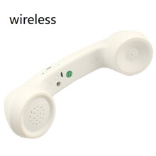 (cordless white)DATA FROG Cordless Retro Telephone Handset and Corded Telephone Handset Receivers Headset