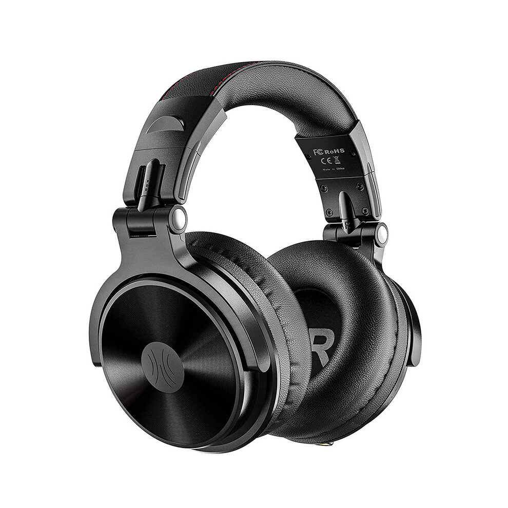(Black) Oneodio Wireless Headphones Bluetooth 5.2 Headset Over Ear Stereo Super Bass Headphones With Black 9319708995138
