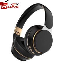 (Negro) Auriculares inalámbricos Bluetooth 5.0 Auriculares plegables Auriculares estéreo de graves HiFi