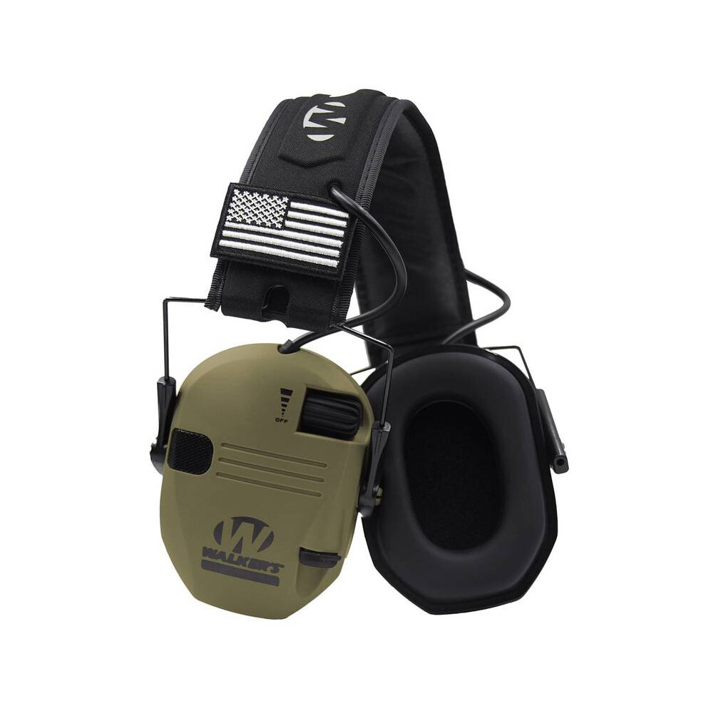 (Green)Electronic Shooting Earmuffs Tactical Headphones Earmuffs Noise Canceling Earmuffs 9319708997156