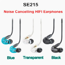 (Black) SE215 In-ear headphones Hi-fi se 215 In-ear headphones Detachable headphone headphone speakers