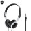(Black) Wired Foldable 3.5mm Headphone Head Mounted Headphone Headphone Headphone 1