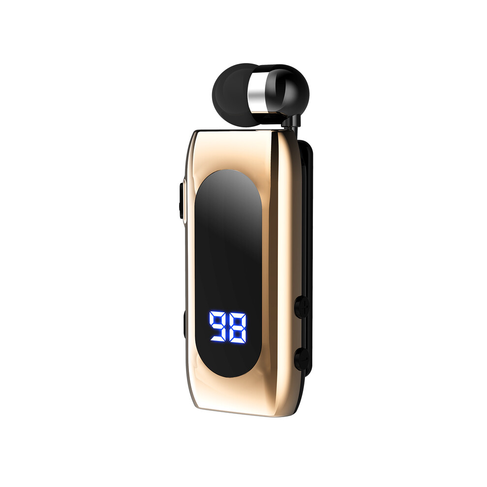 (K55 Without Box) Talk Time 20 Hours Handsfree Blues Car Bluetooth V5.2 For Lotus Phone Gold 9319708999327
