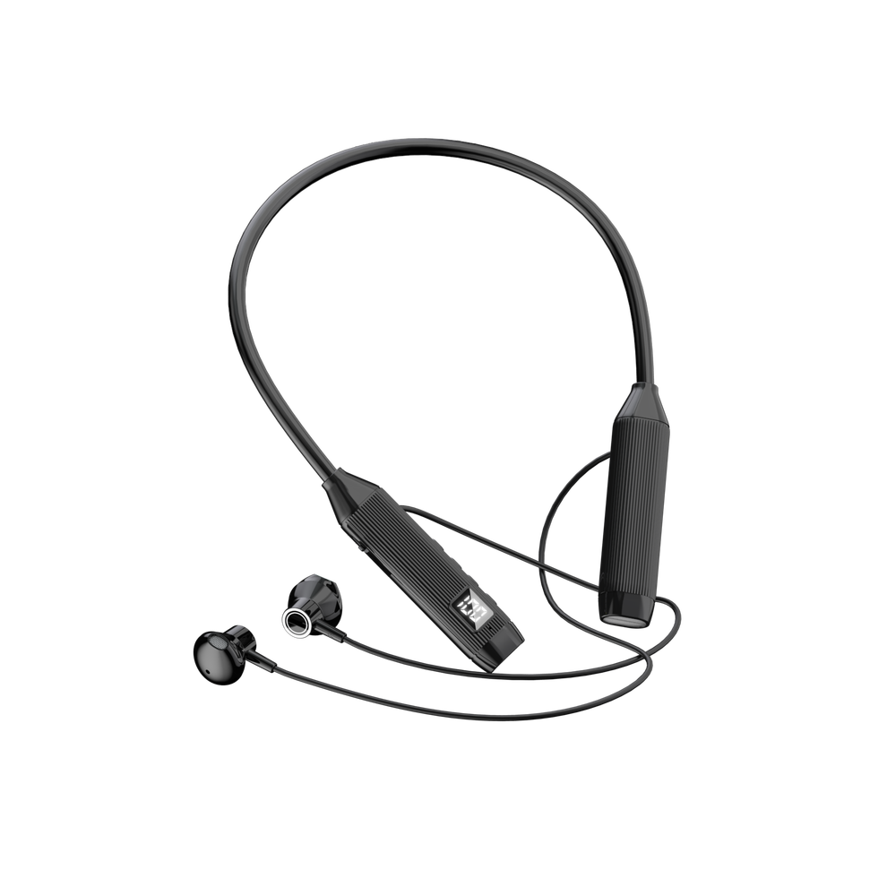 (Bk)Tws Super Power Wireless Headphones Bluetooth Headphone Neckband Magnetic Earbuds 9319708000474