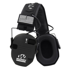 (Black)Electronic Shooting Earmuffs Tactical Headphones Earmuffs Noise Canceling Earmuffs