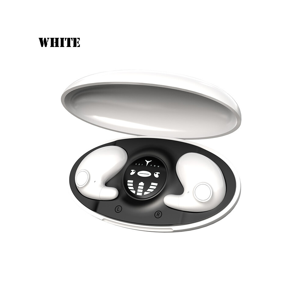 (White)Sk Md538 Invisible Sleep Wireless Headphones Tws Hidden Bluetooth Earbuds White 9319708005370