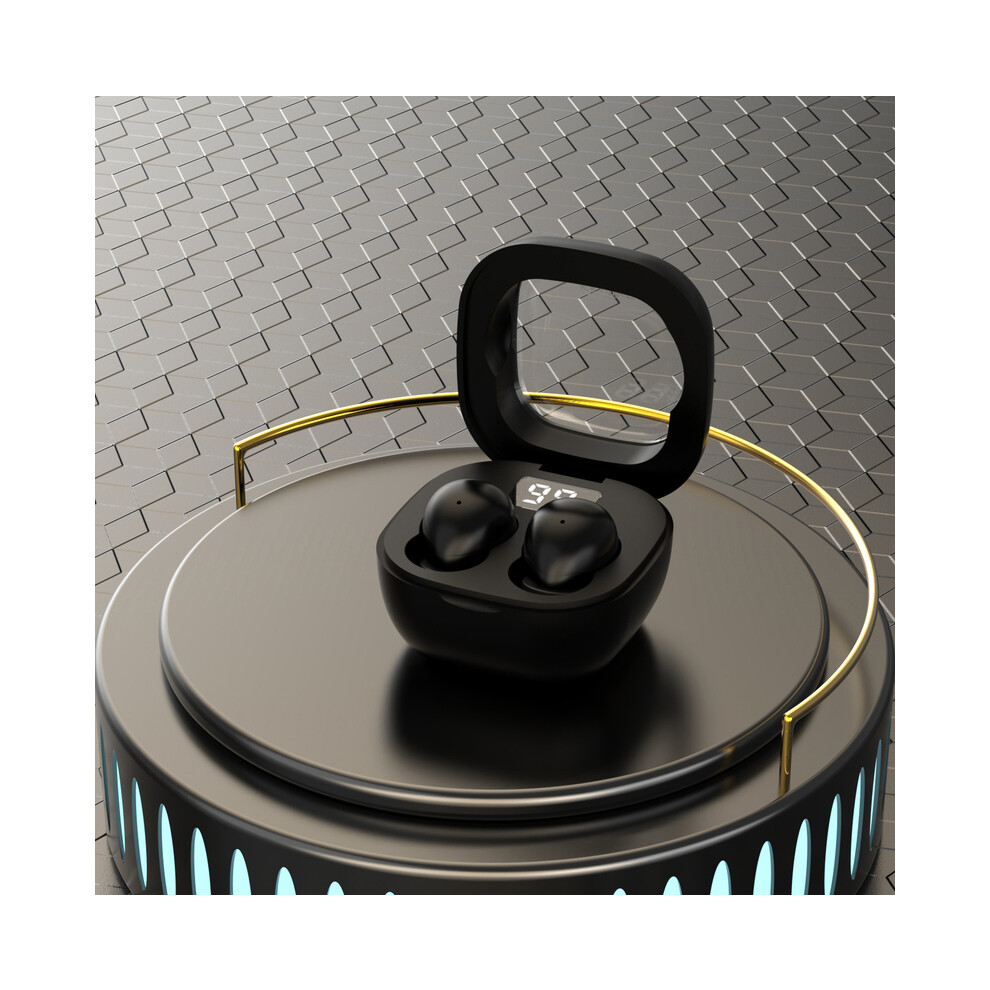 (Black) Sk19 Wireless Bluetooth Headphones Tws In-Ear Invisible Sleep Earbuds With Mic Black 9319708005004
