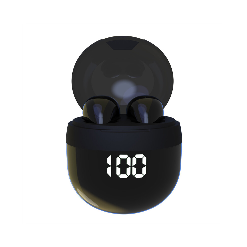 (Black) Zhuimezhe Sk18 Tws Wireless Bluetooth Earphones, Mic Noise Canceling Earbuds, Black 9319708005882