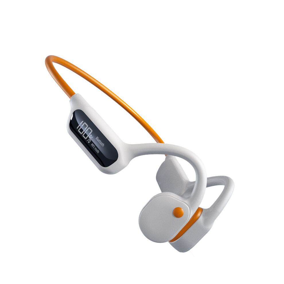 (White) Bone Conduction Wireless Headphones Bluetooth 5.3+Mp3 32Gb Ipx8 Waterproof Swimming White 9319708006865