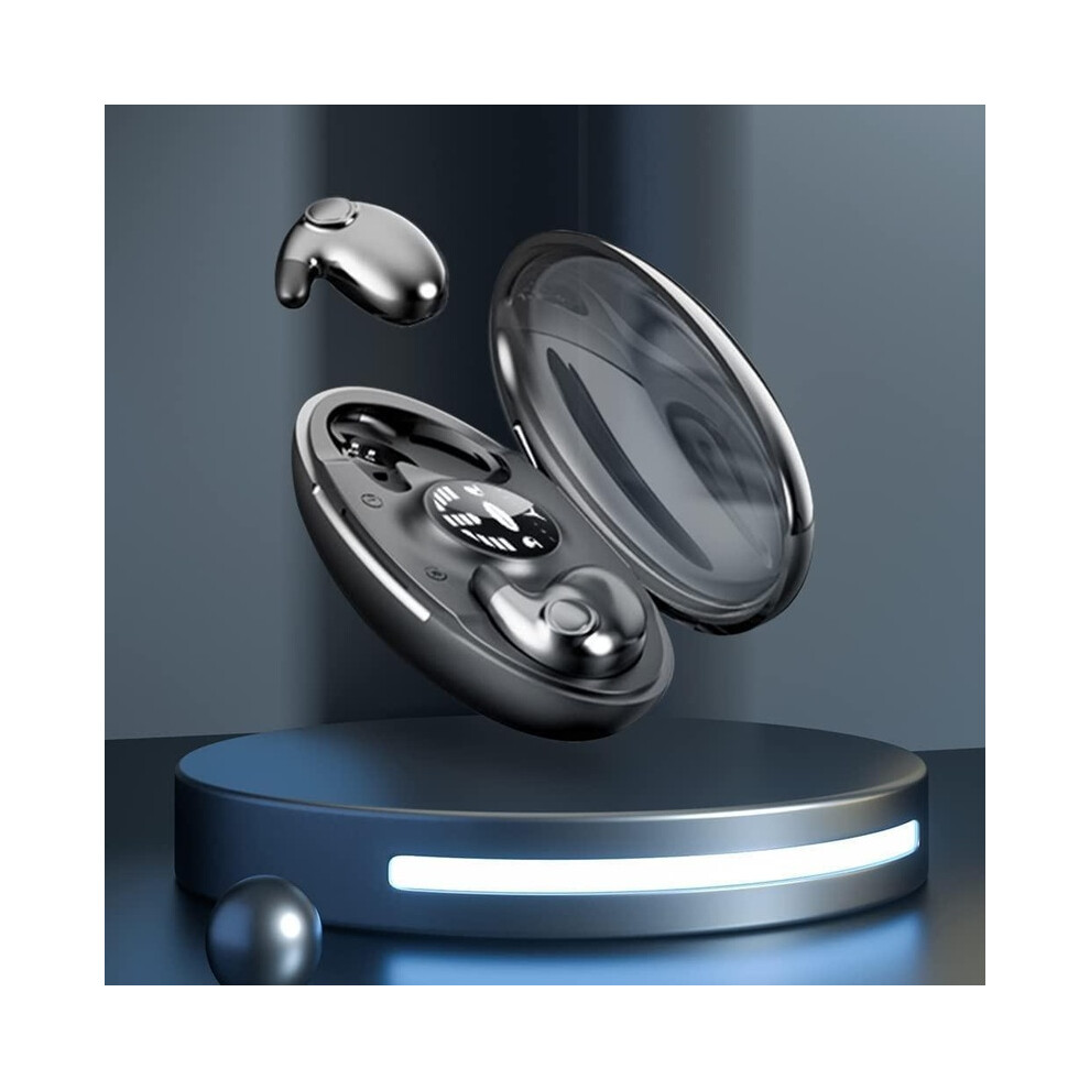 (538 )New Md528 Mini Invisible Earphone Sleeping Headset Wireless Bluetooth Earbuds Black 9319708006254
