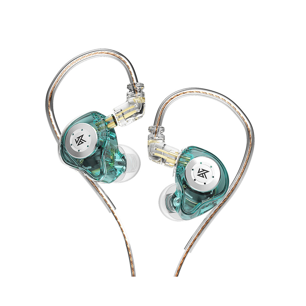 ( No Mic)Kz Edx Pro Dynamic Wired Earphones Hifi Stereo Bass Music Earbuds Green 9319708007251