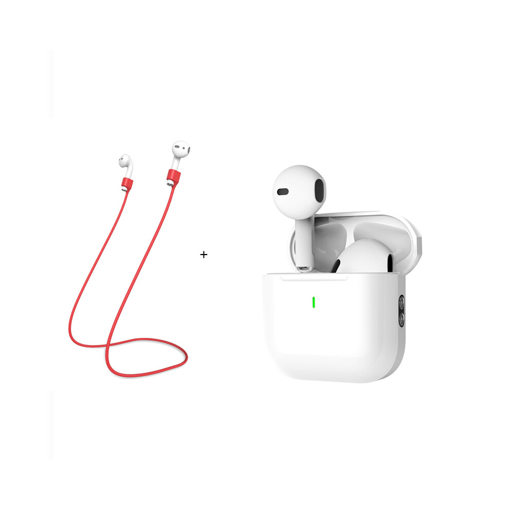 (New 4 More )2024 Tws Wireless Earbuds Bluetooth 5.3 Headphones Touch Control Ipx5 Red 9319708010091