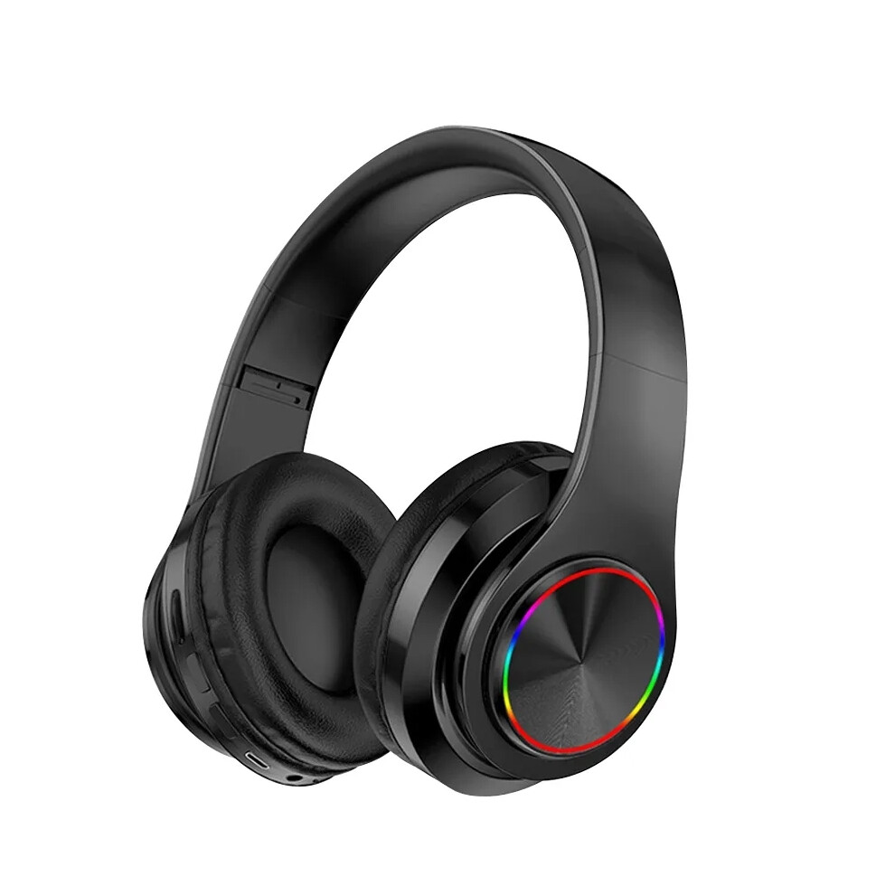 (Black)B39 Wireless Bluetooth Headphone With Mic Noise Canceling Headphone Stereo Sound Headphone Black 9319708012323