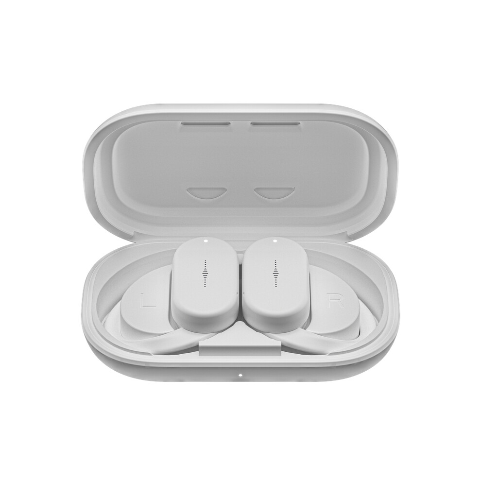 (White)Open Ear Ows Wireless Headphones Bluetooth 5.3 With Swivel Earhooks Bluetooth Headphones White 9319708013443