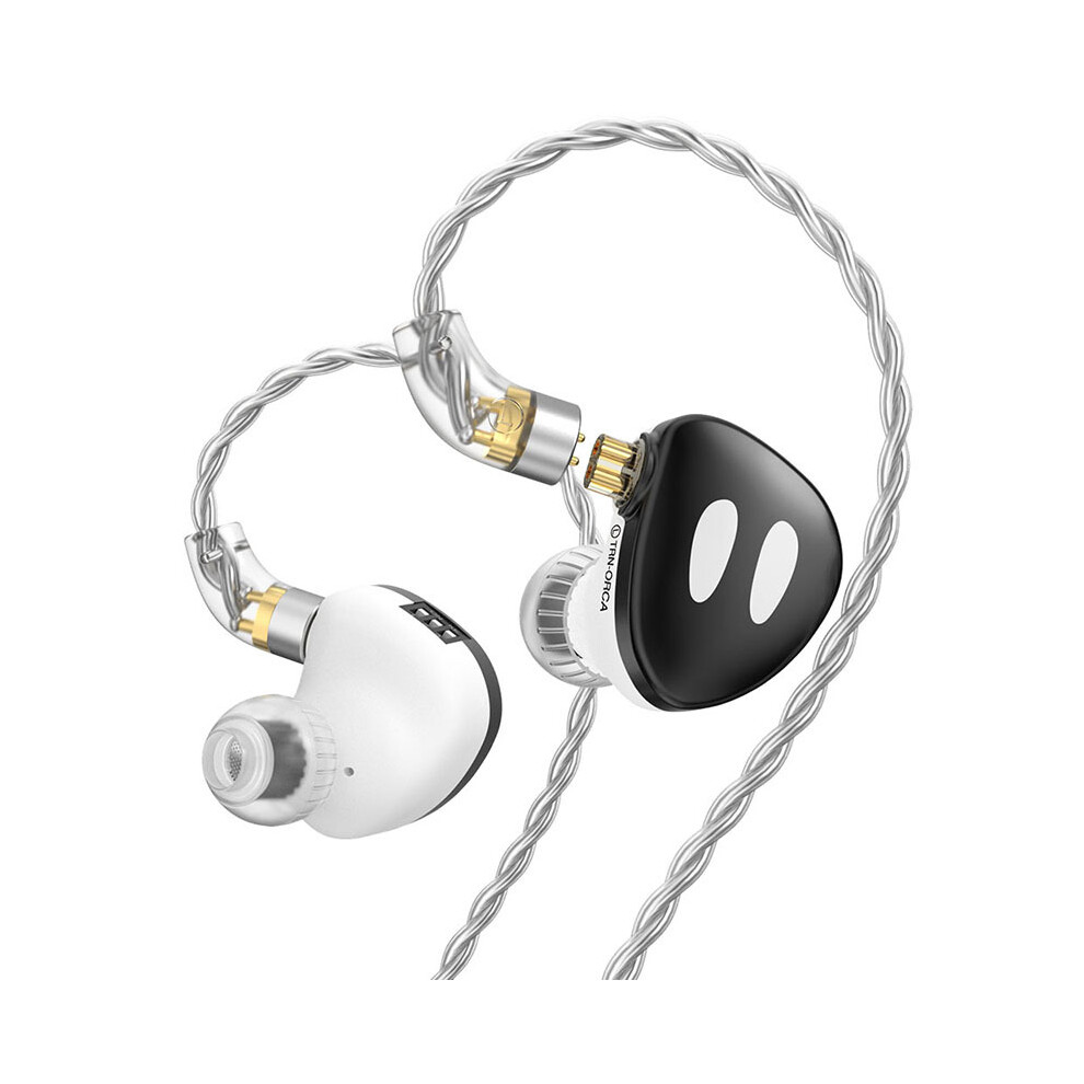 (No Mic 3.5)Trn Orca 10Mm Dual Chamber Dynamic Driver Iems Hifi In-Ear Headphone Wired 9319708014549