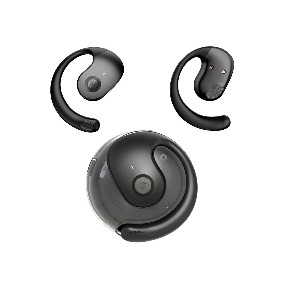 (Black)Bluetooth 5.4 Headphones Open Ears Wireless Headphones Tws Bluetooth Earhook Stereo Headphones Black 9319708015096