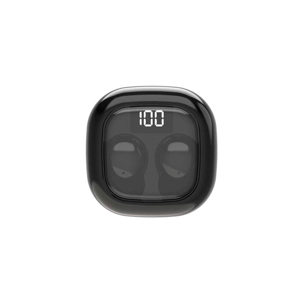 (Black) Wireless Headphones Bluetooth Headphones Invisible Earbuds With Microphone Noise Canceling Black 9319708016420