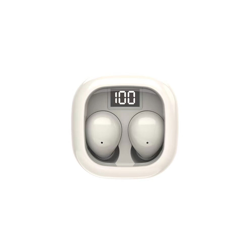 (Khaki) Wireless Headphones Bluetooth Headphones Invisible Earbuds With Microphone Noise Canceling 9319708016413