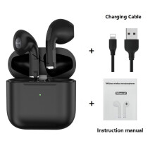 (Zwart) 2024 TWS Air Pro 4 Fone Bluetooth-oortelefoons Draadloze hoofdtelefoon met microfoon en aanraakbediening
