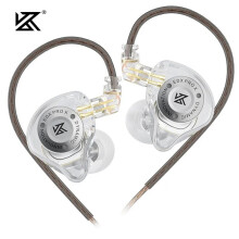 (EDxProx Clear NOMIC)KZ EDX PRO X Wired Headphones HIFI Stereo Bass Music Earbuds