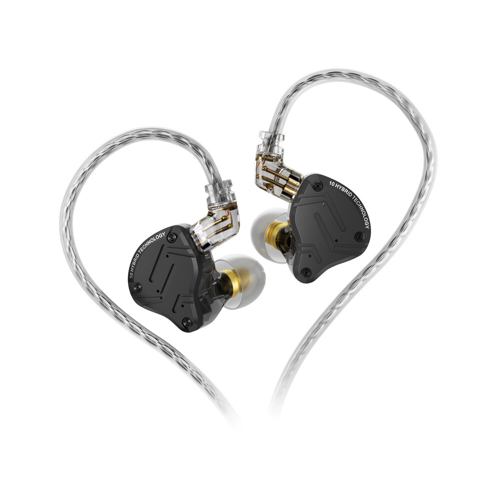 (ZS10 Pro x NO MIC)KZ ZS10 Pro X HIFI bass metal hybrid in ear earphone 4BA+1DD 5 Driver Sport noise-image-OPC-PH7YF79-NEW