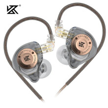 (EDxProx Gray NOMIC)KZ EDX PRO X Wired Headphones HIFI Stereo Bass Music Earbuds