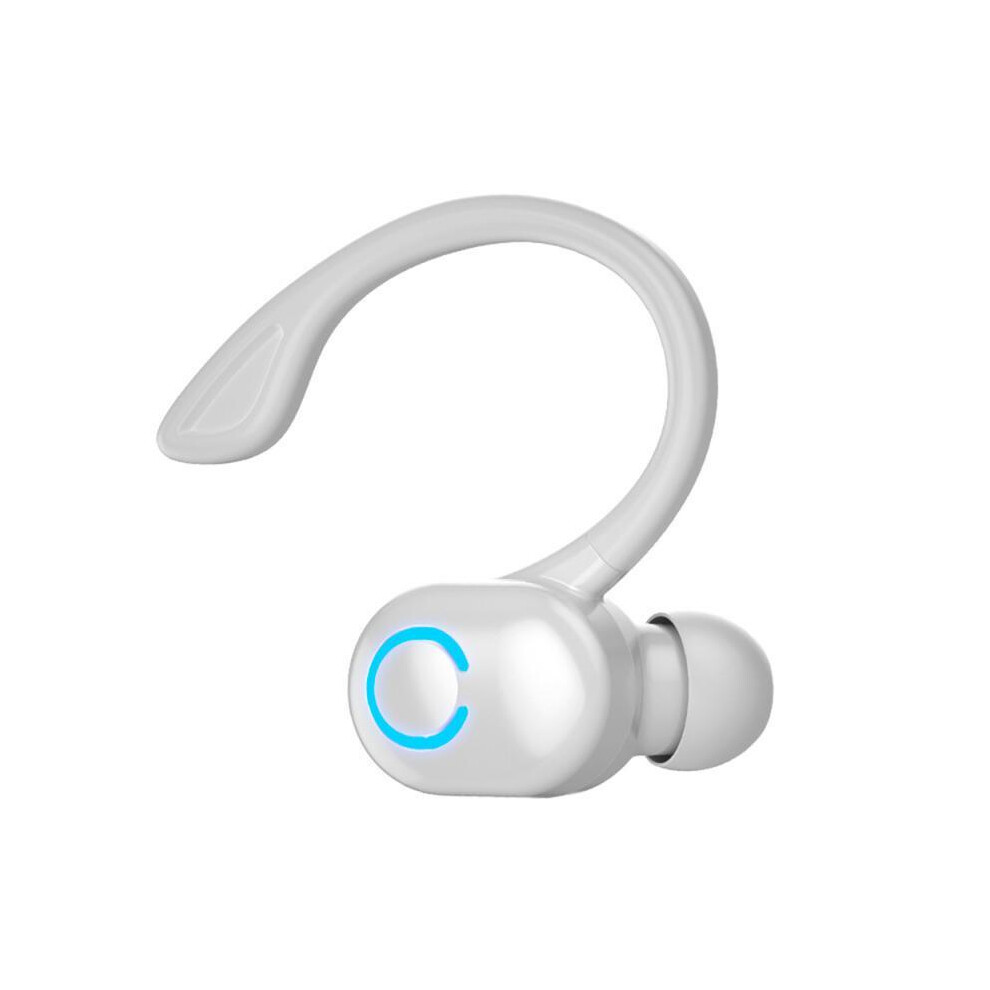 (White Bag)Portable Headset Microphone 5.2 Ear Hook Type Low Latency Noise Canceling Single Ear-image-OPC-PH7YFFY-NEW