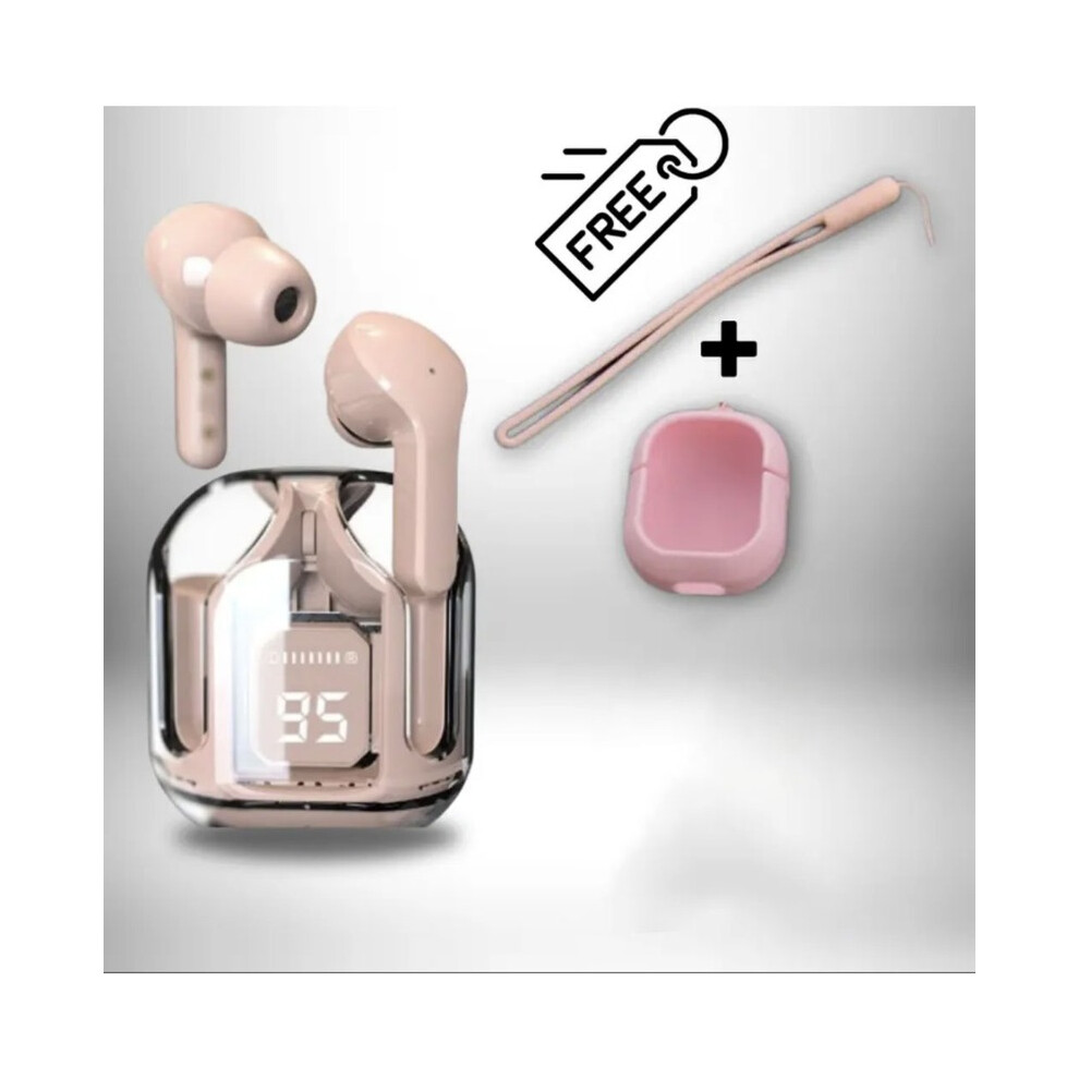 (Pink) (Buy Headphones, Get Protective Case + Lanyard) Air31 Gaming Headset Bluetooth 5.3 Pink 9319708020120