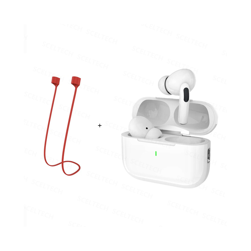 (A5- Anti-Lost)2024 Anc Tws Bluetooth 5.3 Earphones Hifi Audio Headphone Headphone True Wireless Red 9319708022902