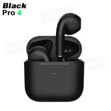 (Black Pro4)Air Pro 4 Pods True Wireless Headphones In Ear Headphones Ultra Long Standby Running