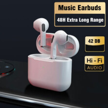 (White Pro 4) Air Pro 4 Pods True Wireless-koptelefoon In-ear-koptelefoon Ultralange standby-tijd