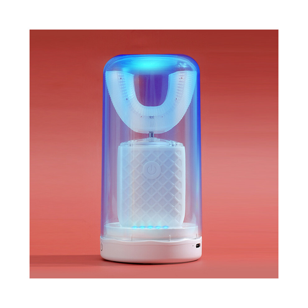 (7-15 Disinfection)360 Degree Intelligent Automatic Electric Toothbrush U Type For Adults Children 6