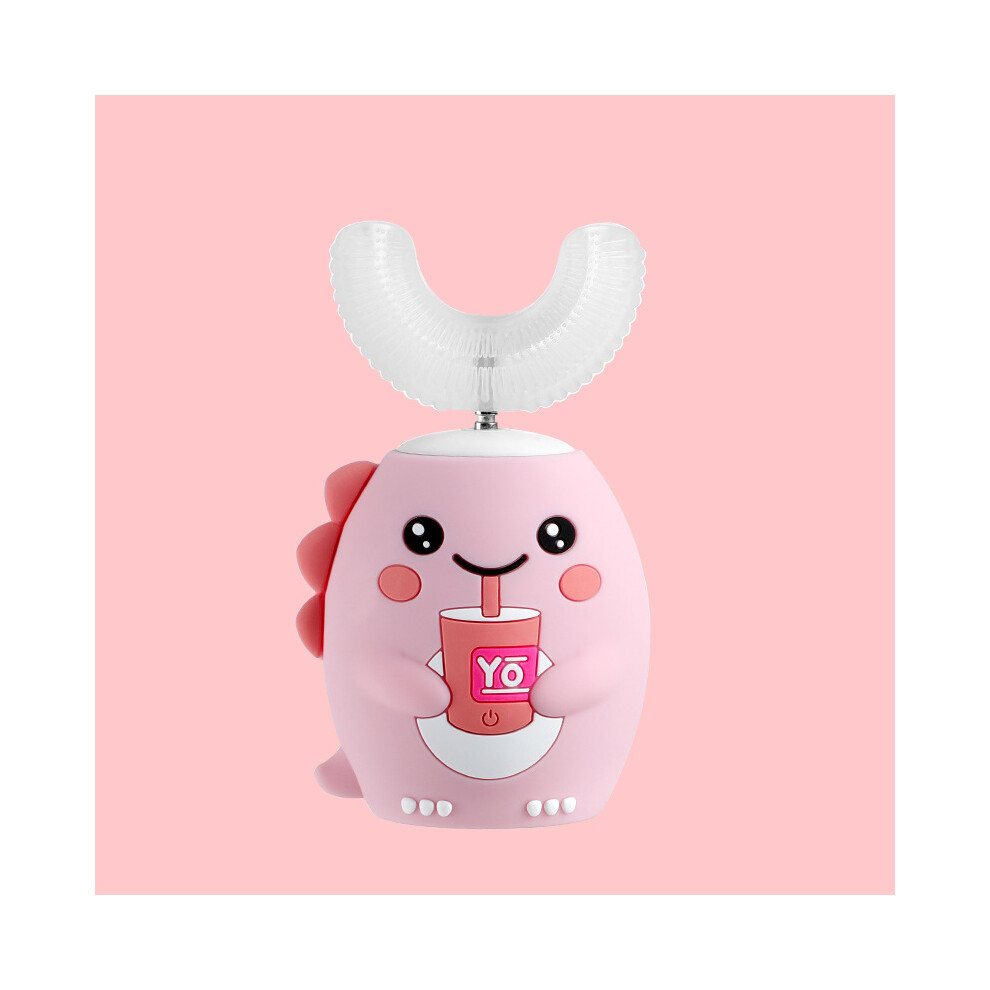 (2-6 years) Smart electric toothbrush for children U-shaped 360 degree Silicon Sonic toothbrush for-image-OPC-PH7YG8S-NEW