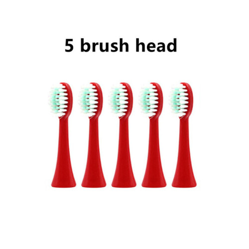 (only 5 heads)Sonic electric toothbrush IPX7 waterproof with replaceable heads Automatic rechargeable