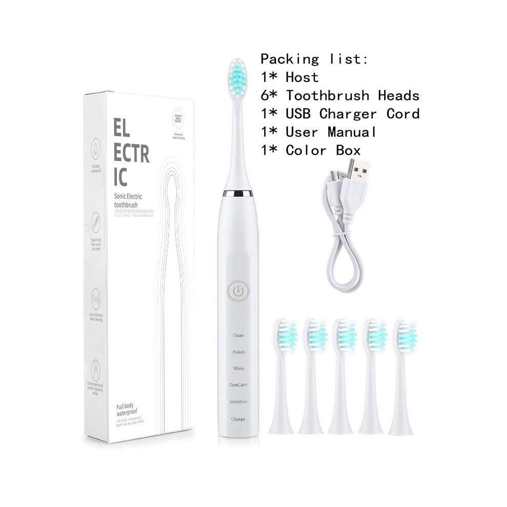 (1 set) 5 modes 4 speeds whitening refreshing electric toothbrush rinse device cleaning agent tartar-image-OPC-PH7YGTW-NEW