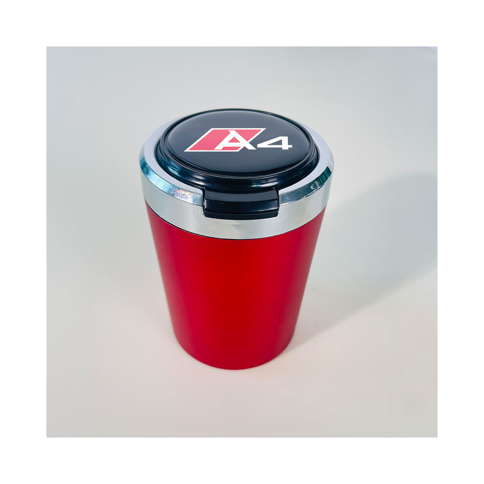 ( A4) ( A4) Ashtrays Car Cigarette Ashtray With Lid With Led Portable Removable Red/Light 9319708032321