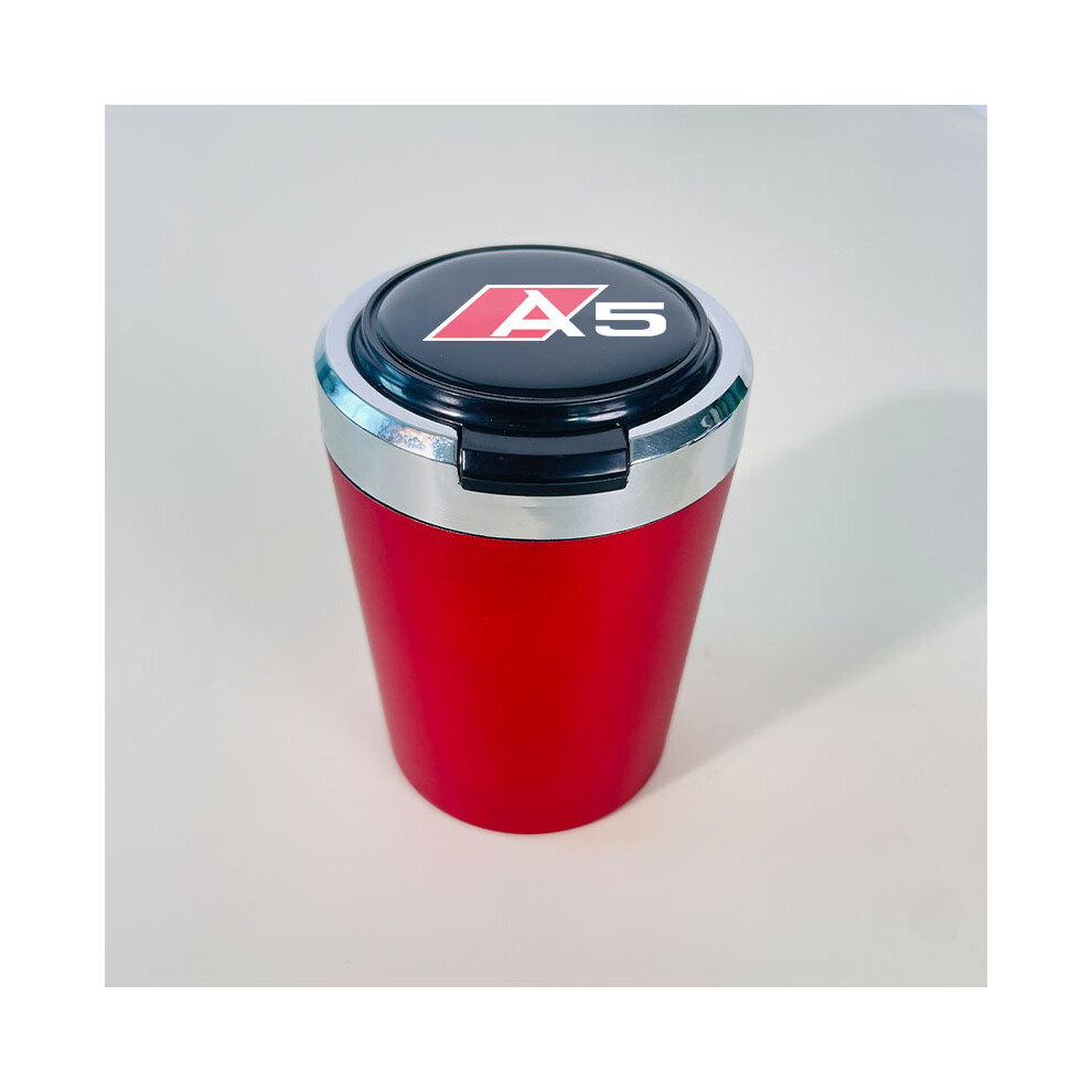 ( A5) ( A5) Ashtrays Car Cigarette Ashtray With Lid With Led Portable Removable Red/Light 9319708032352
